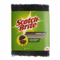 Esponja SCOTCH-BRITE Parrillera Paquete 6un