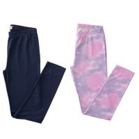 Leggins Pack x2 A EUREKA Teen Niña Algodón Azul Marino