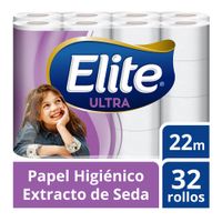 Papel Higiénico ELITE Ultra Doble Hoja Paquete 32un