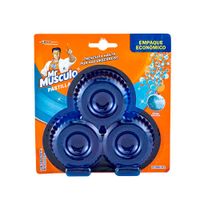 Desinfectante MR.MÚSCULO Tanque Azul Paquete 3un