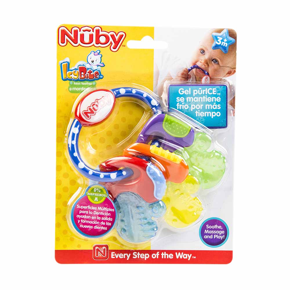Mordedor con 3 llaves NUBY