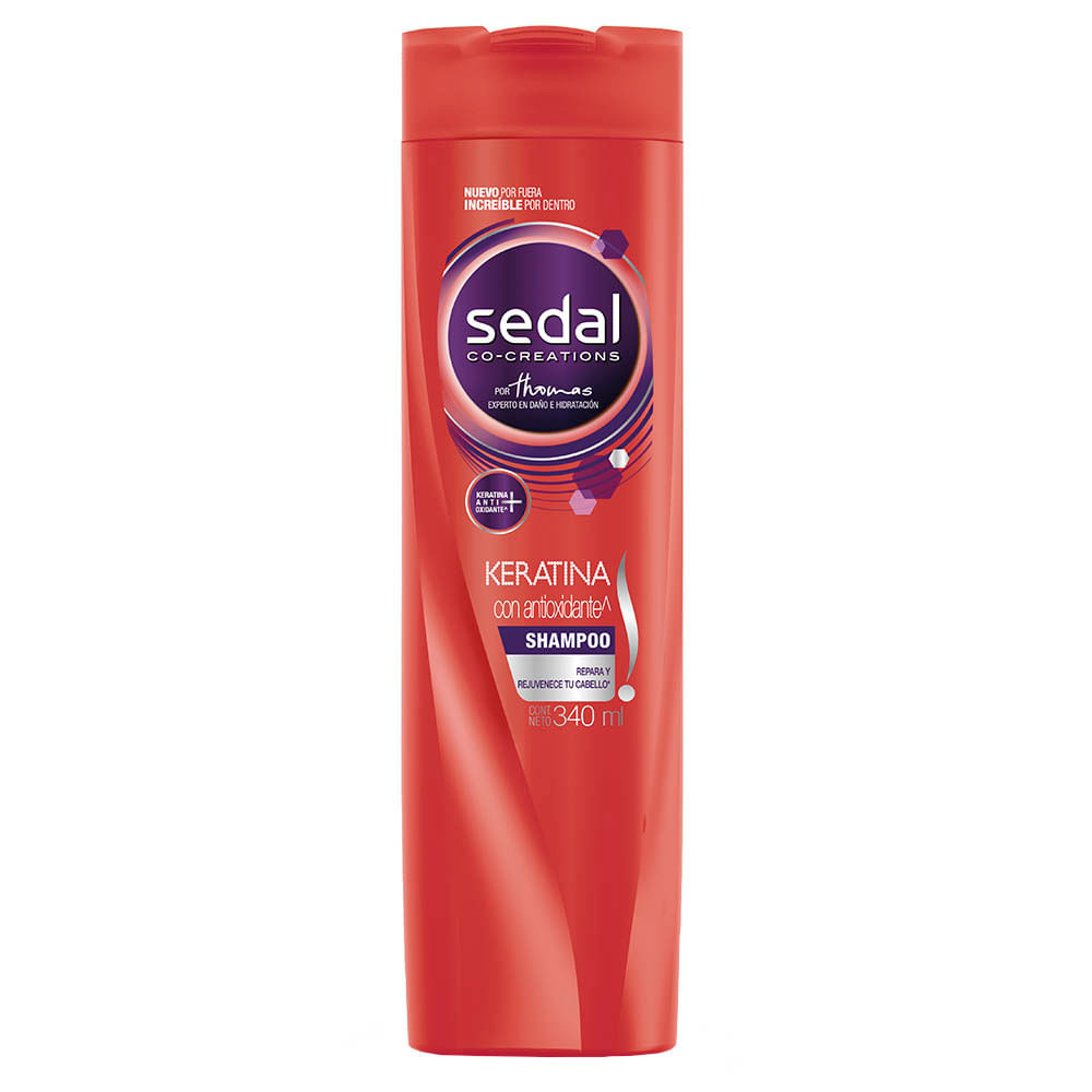 Shampoo SEDAL Keratina Frasco 340ml