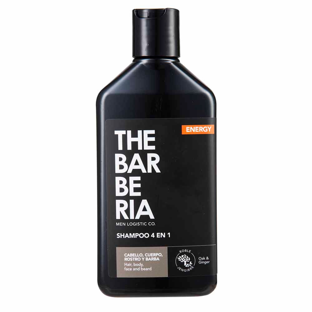 Shampoo THE BARBERIA 4 en 1 Force Energy 300ml