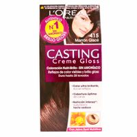 Tinte para Cabello L'ORÉAL Casting Creme Gloss 415 Marrón Glacé Caja 1un