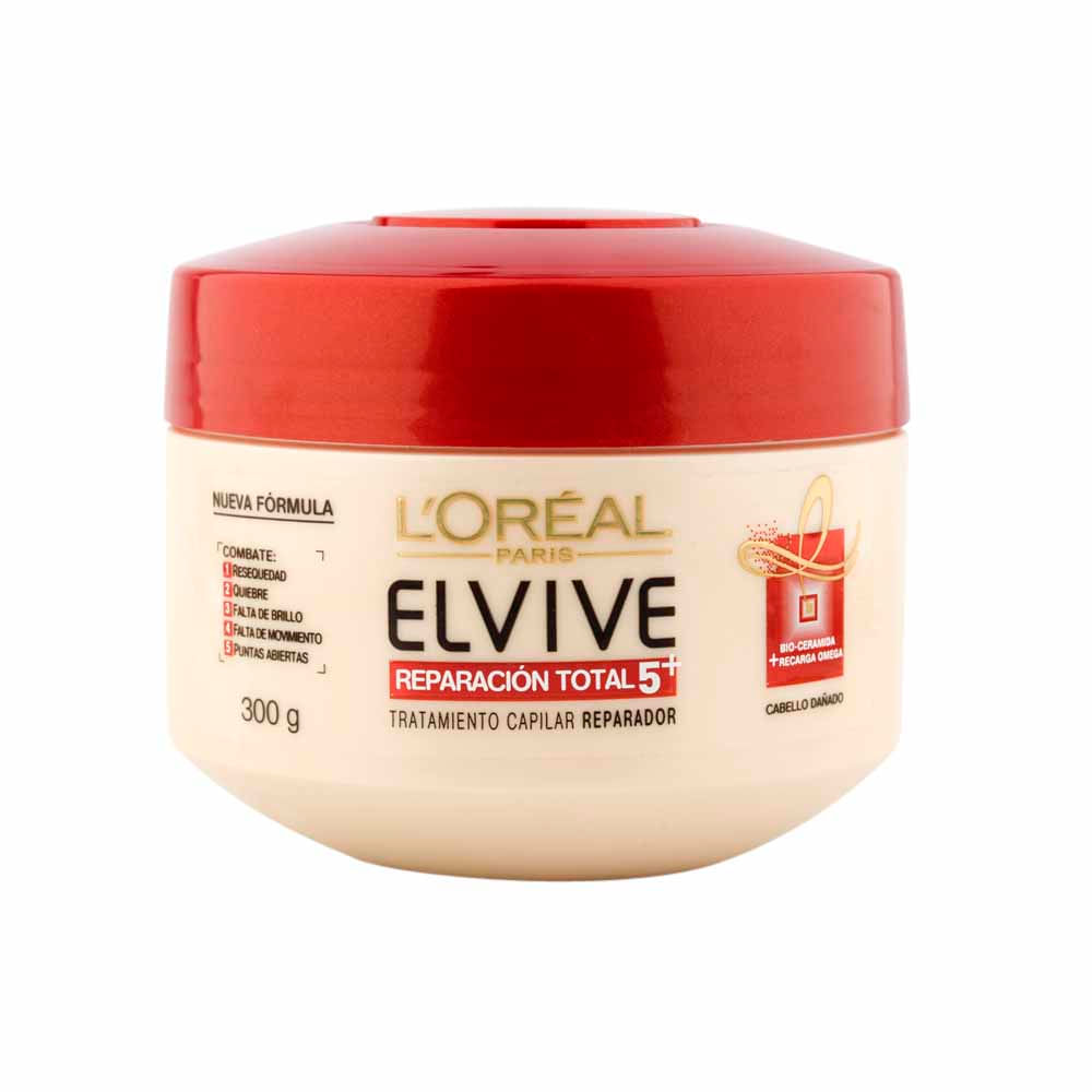 Crema para Peinar L'ORÉAL ELVIVE Reparación Total Pote 350g