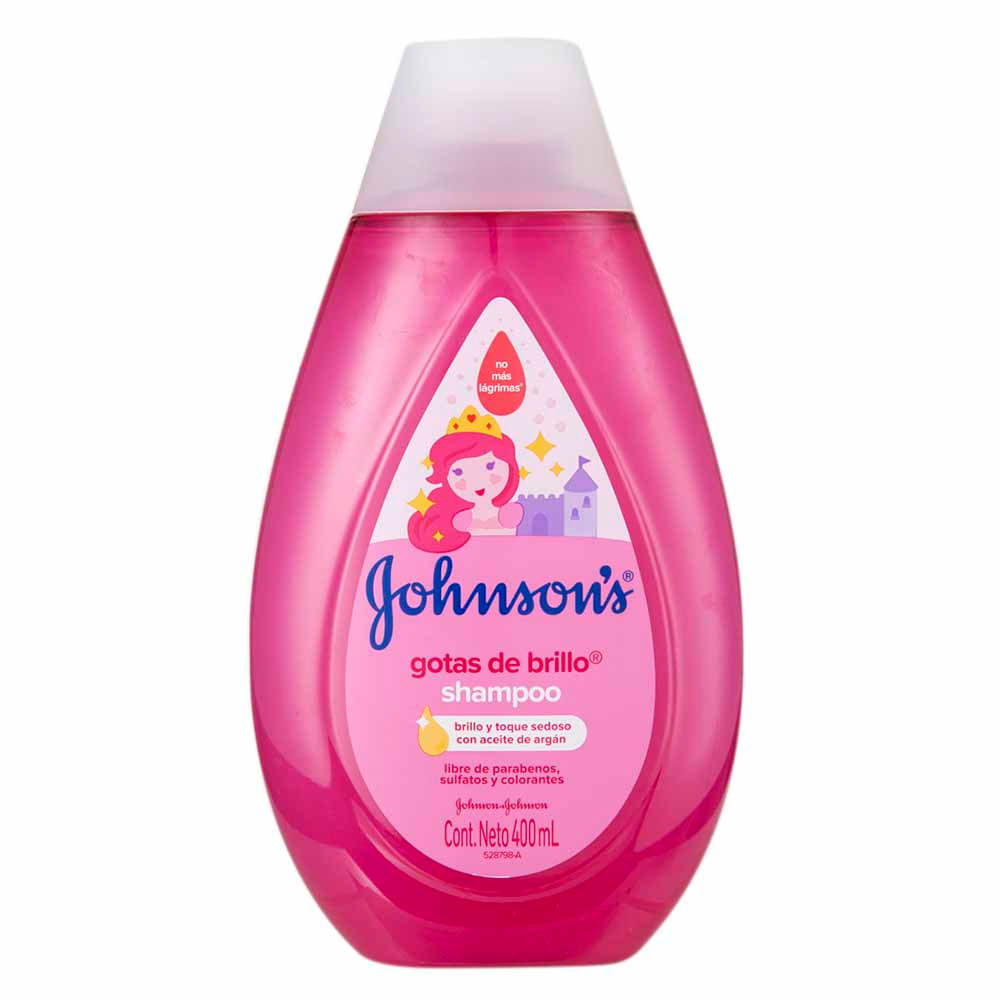 Shampoo para Bebé JOHNSON'S BABY Gotas de Brillo Frasco 400ml