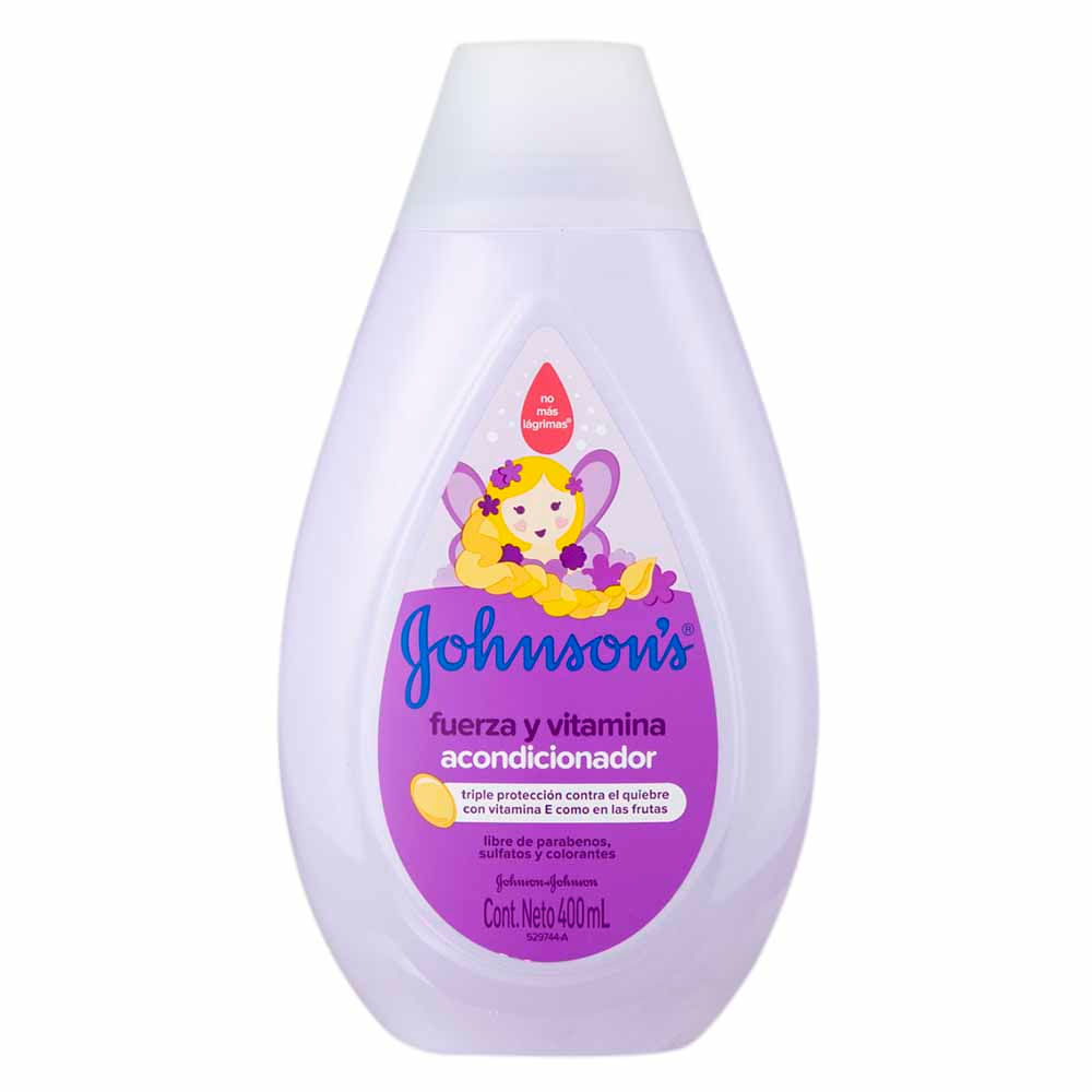 Acondicionador para Bebé JOHNSON'S BABY Fuerza y Vitamina Frasco 400ml