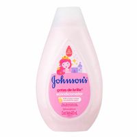 Acondicionador para Bebé JOHNSON'S BABY Gotas de Brillo Frasco 400ml