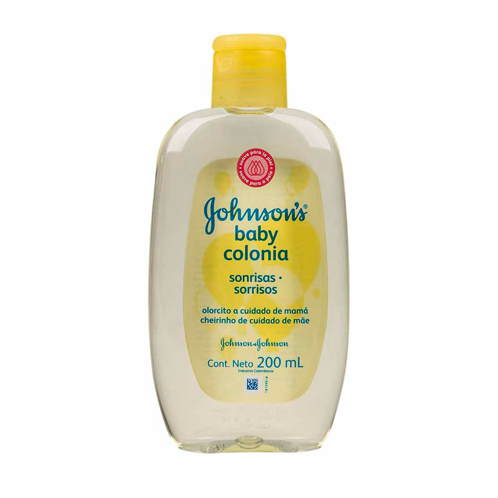 Colonia para Bebé JOHNSON'S BABY Sonrisas Frasco 200ml