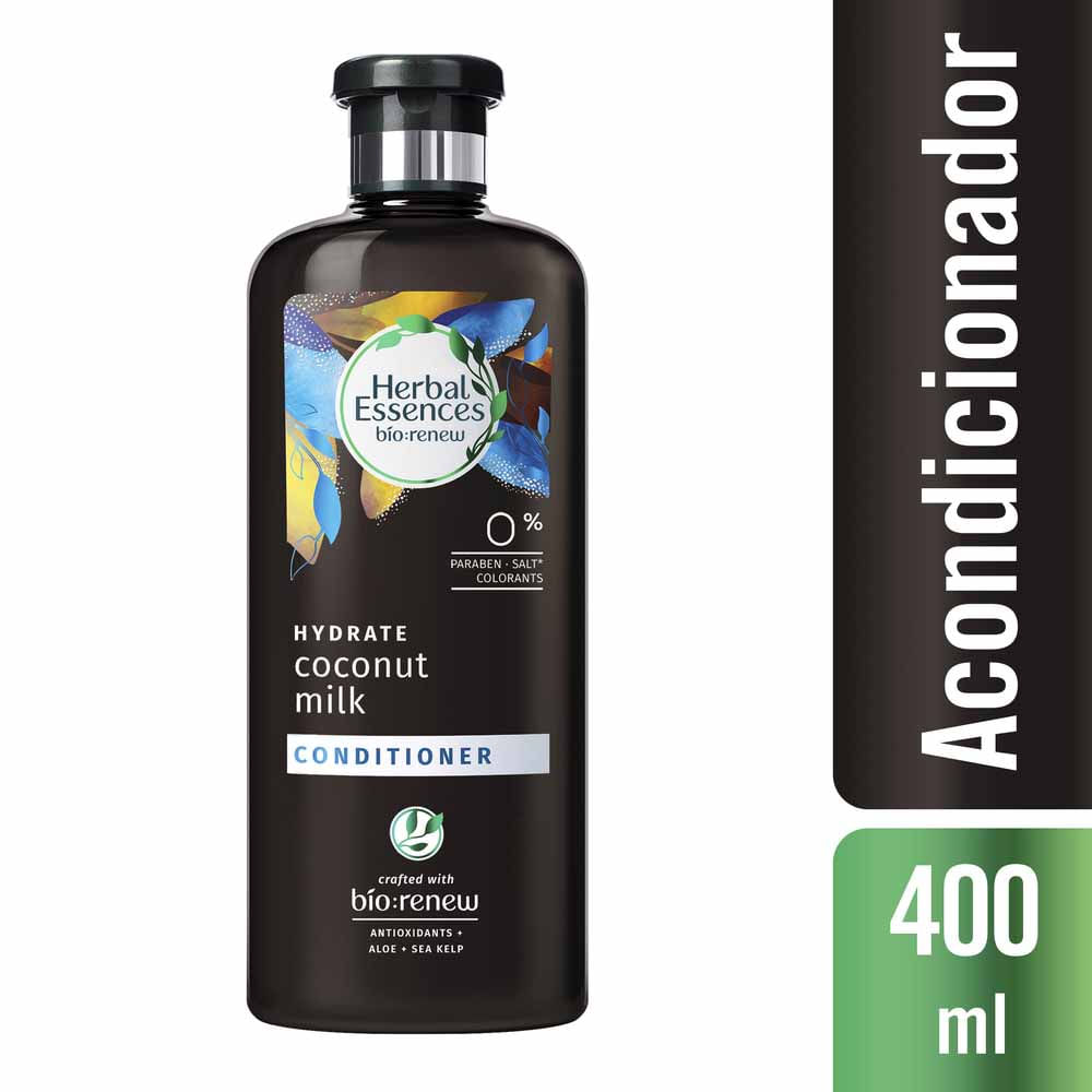 Acondicionador HERBAL ESSENCES Leche de Coco Botella 400ml