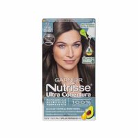 Tinte para Cabello GARNIER Nutrisse 51 Castaño Claro Cenizo Profundo Caja 1un