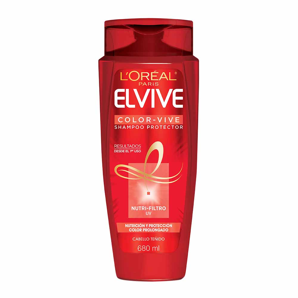 Shampoo ELVIVE Color Vive Nutri-Filtro UV Frasco 680ml