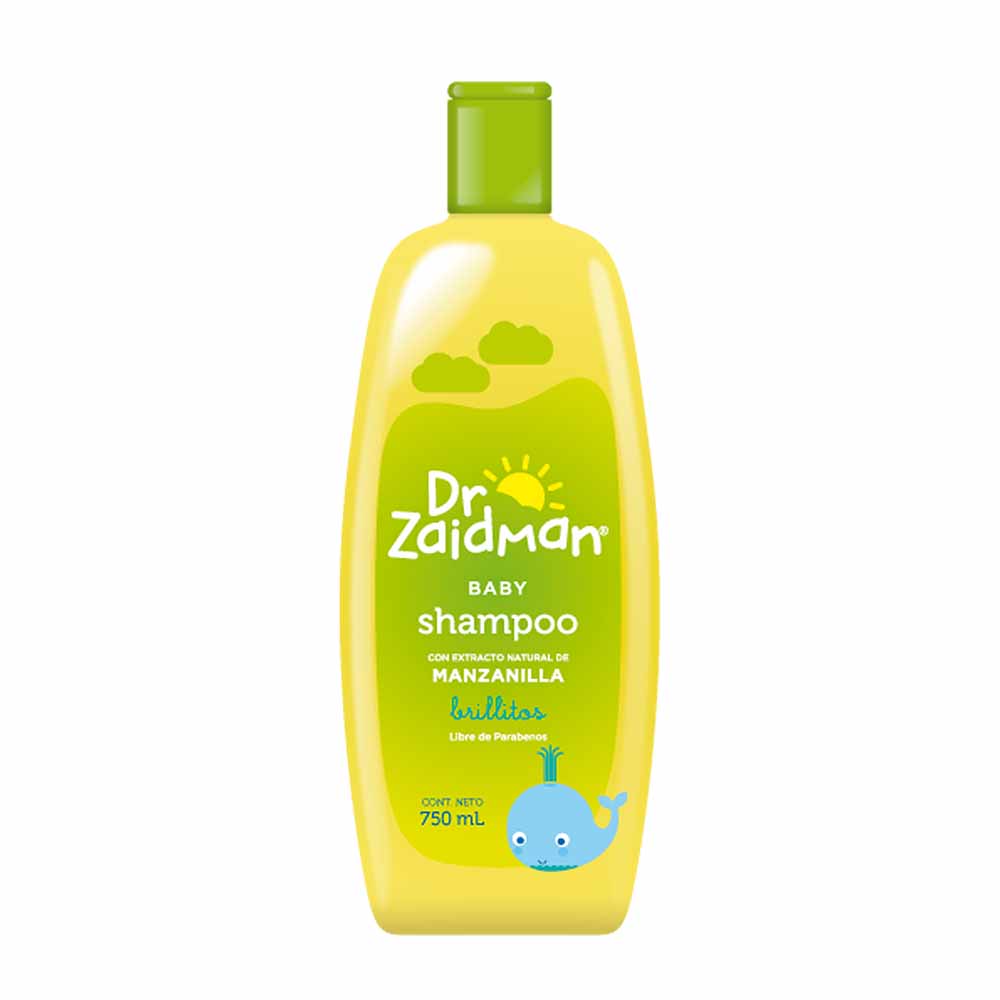 Shampoo para Bebé DR ZAIDMAN Manzanilla Botella 750ml
