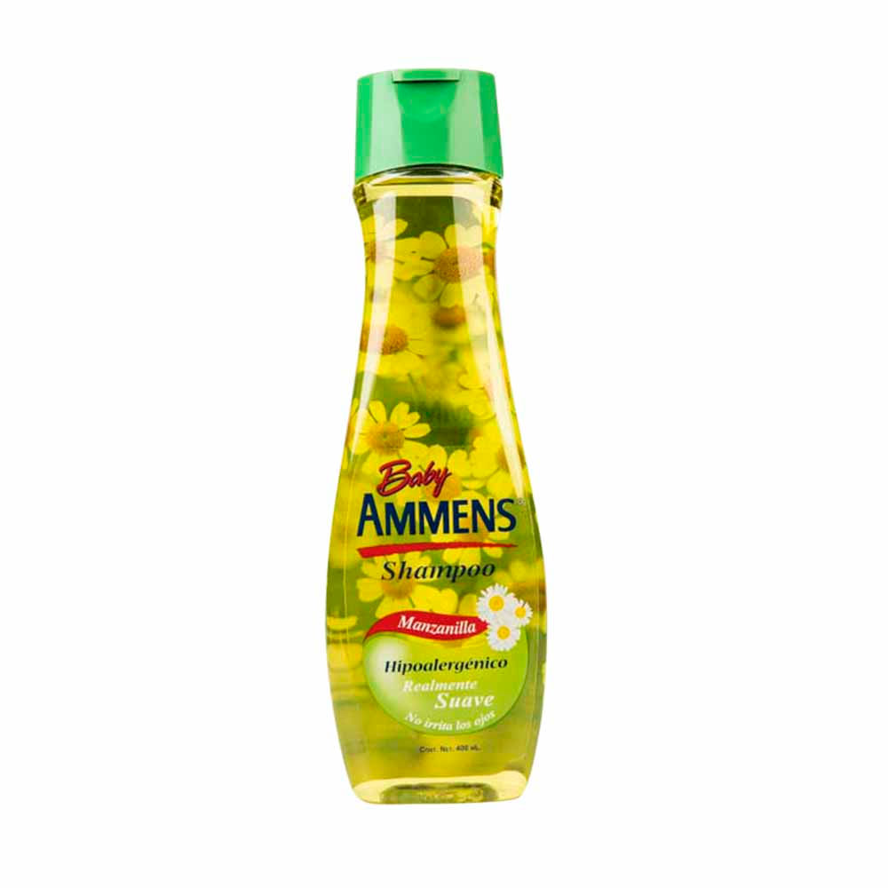Shampoo para Bebé AMMENS Manzanilla Frasco 400ml