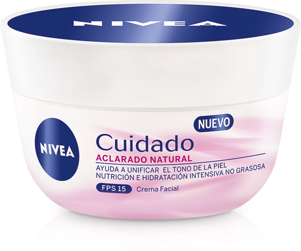 Crema NIVEA Aclarado Natural Frasco 100ml