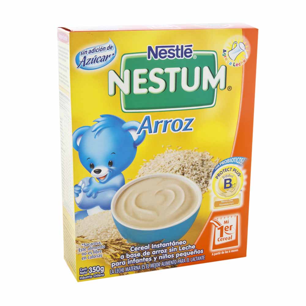 Cereal Infantil NESTLÉ Nestum Arroz Caja 350g