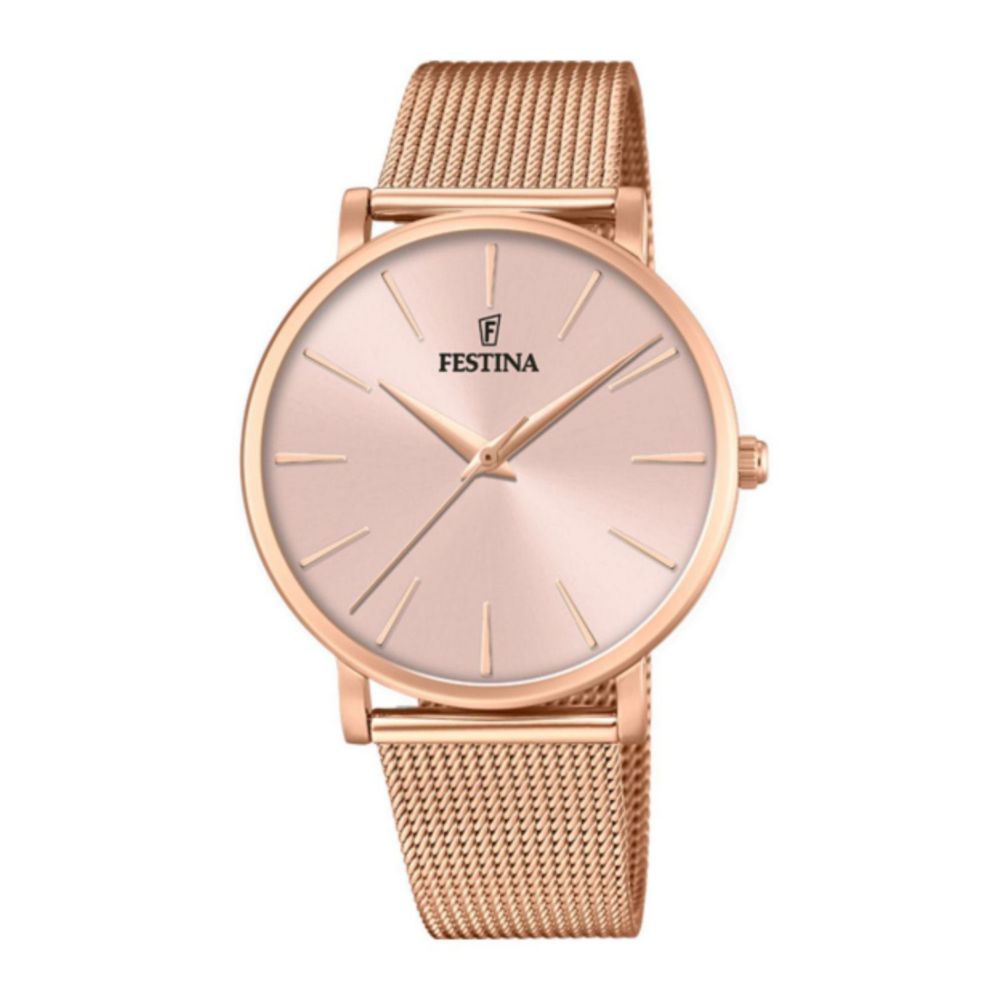 Reloj Festina F20477/1 Mujer Oro Rosa