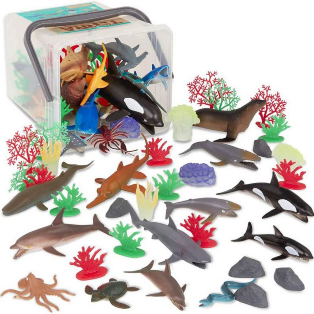 Balde Con Animales Marinos