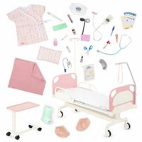 Cama De Hospital Con Accesorios