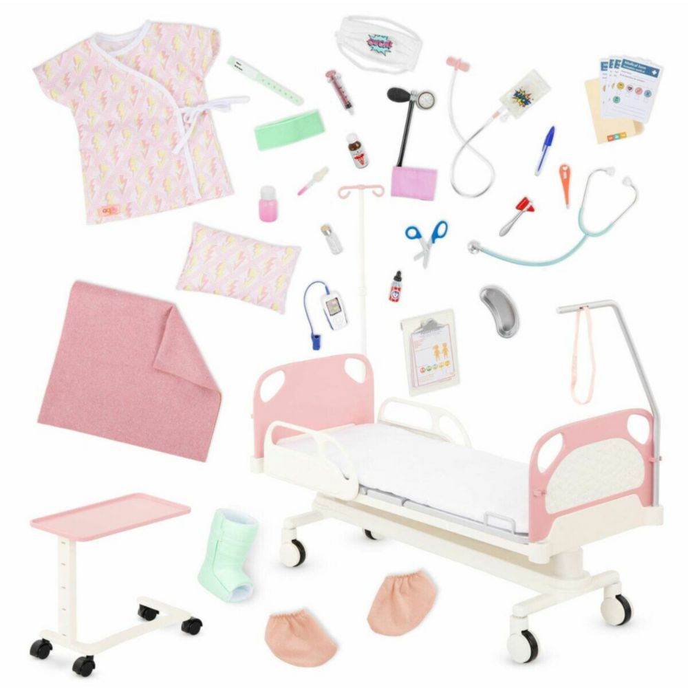 Cama De Hospital Con Accesorios