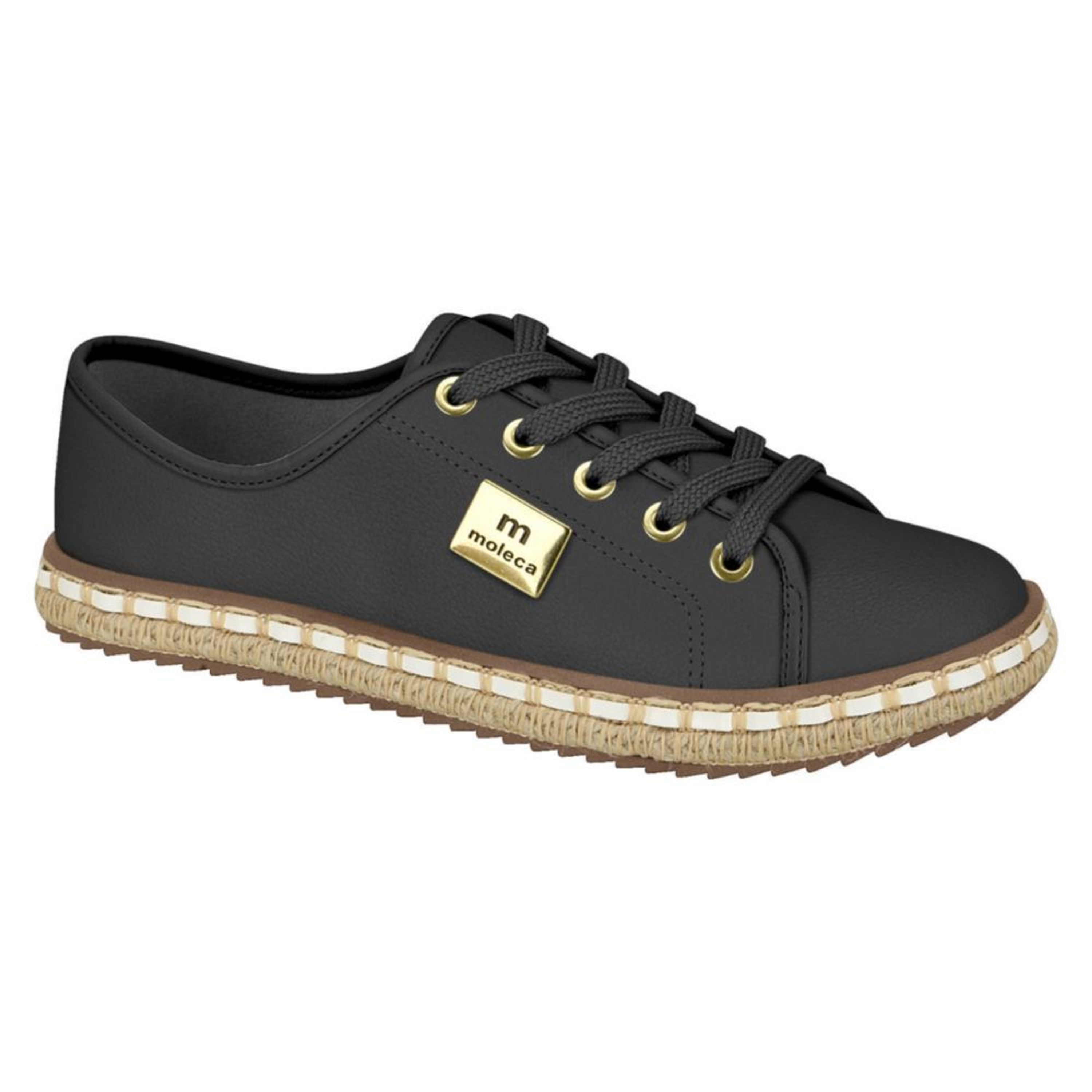 Zapatillas Moleca Urbanas Mujer M31 Negro - Shopstar