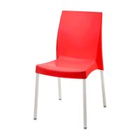 Silla Ada sin brazos Rojo