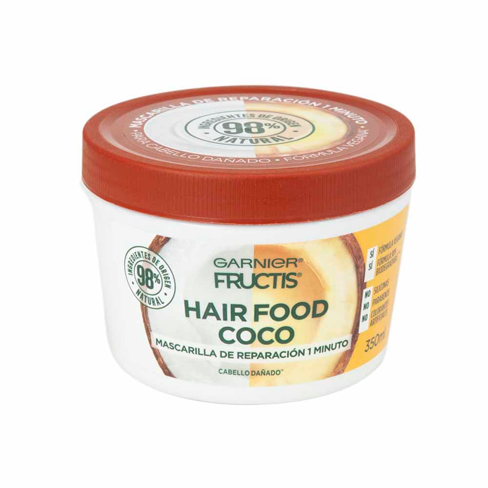 Mascarilla para el Cabello FRUCTIS Hair Food Coco Pote 350ml