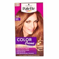 Tinte para Cabello SCHWARZKOPF Palette Color Creme 7-0 Rubio Medio Caja 1un