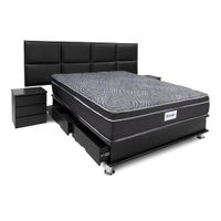 Dormitorio Kaela Ventus King + 2 Almohadas