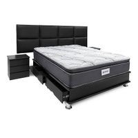 Dormitorio Kaela Futurepedic King + 2 Almohadas