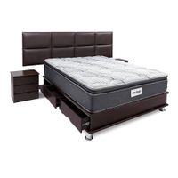 Dormitorio Sofia Futurepedic King + 2 Almohadas