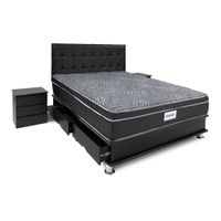 Dormitorio Facundo Ventus Queen + 2 Almohadas