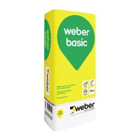 Pegamento en Polvo Basic Gris 25 kg Weber