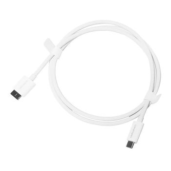Cable Tipo C A Usb Radioshack 90 Cm Blanco | Knasta Chile