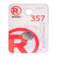 Batería de litio Radioshack 357/LR44. ideal para calculadoras, balanzas, dispositivos médicos y más