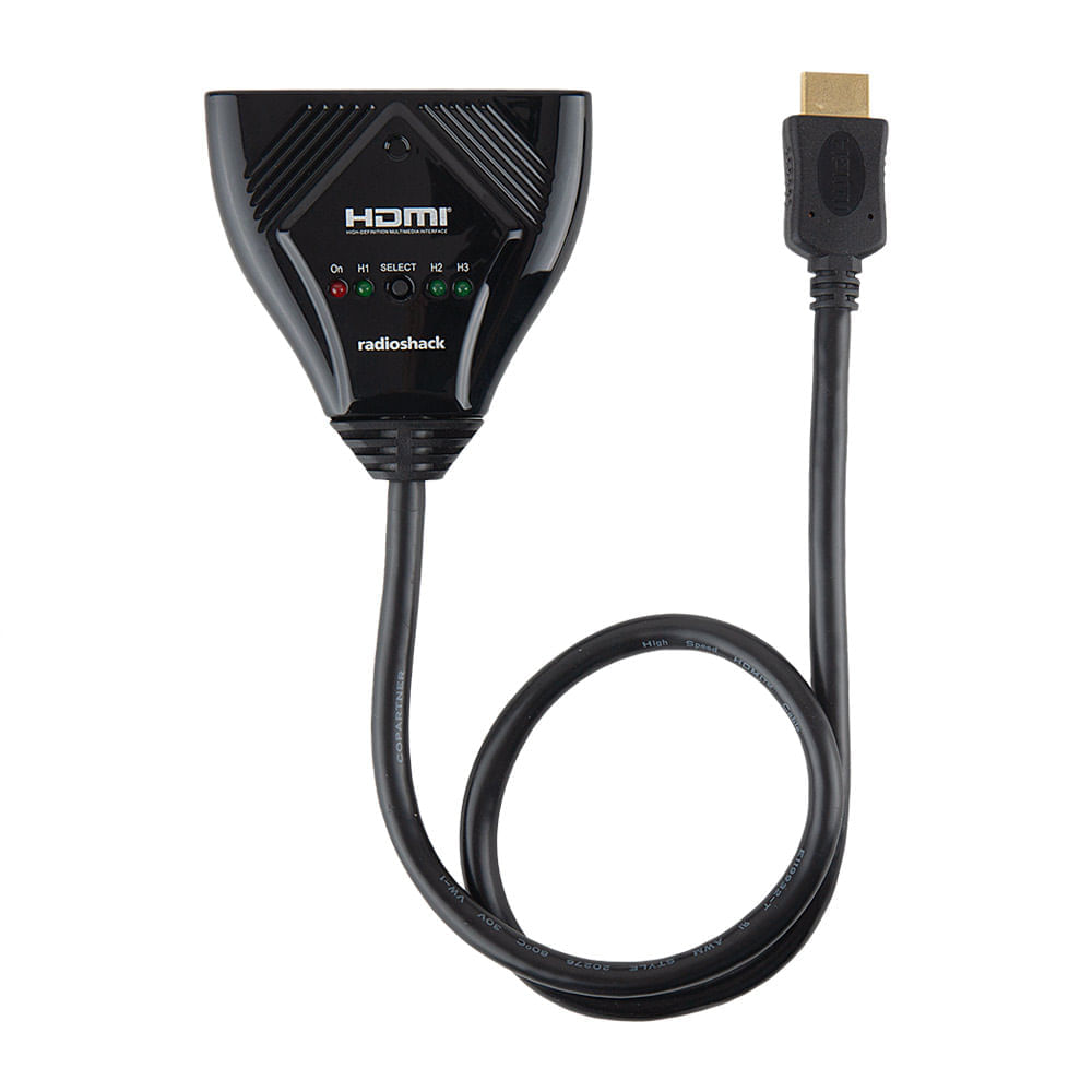 Interruptor hdmi Radioshack 3 puertos