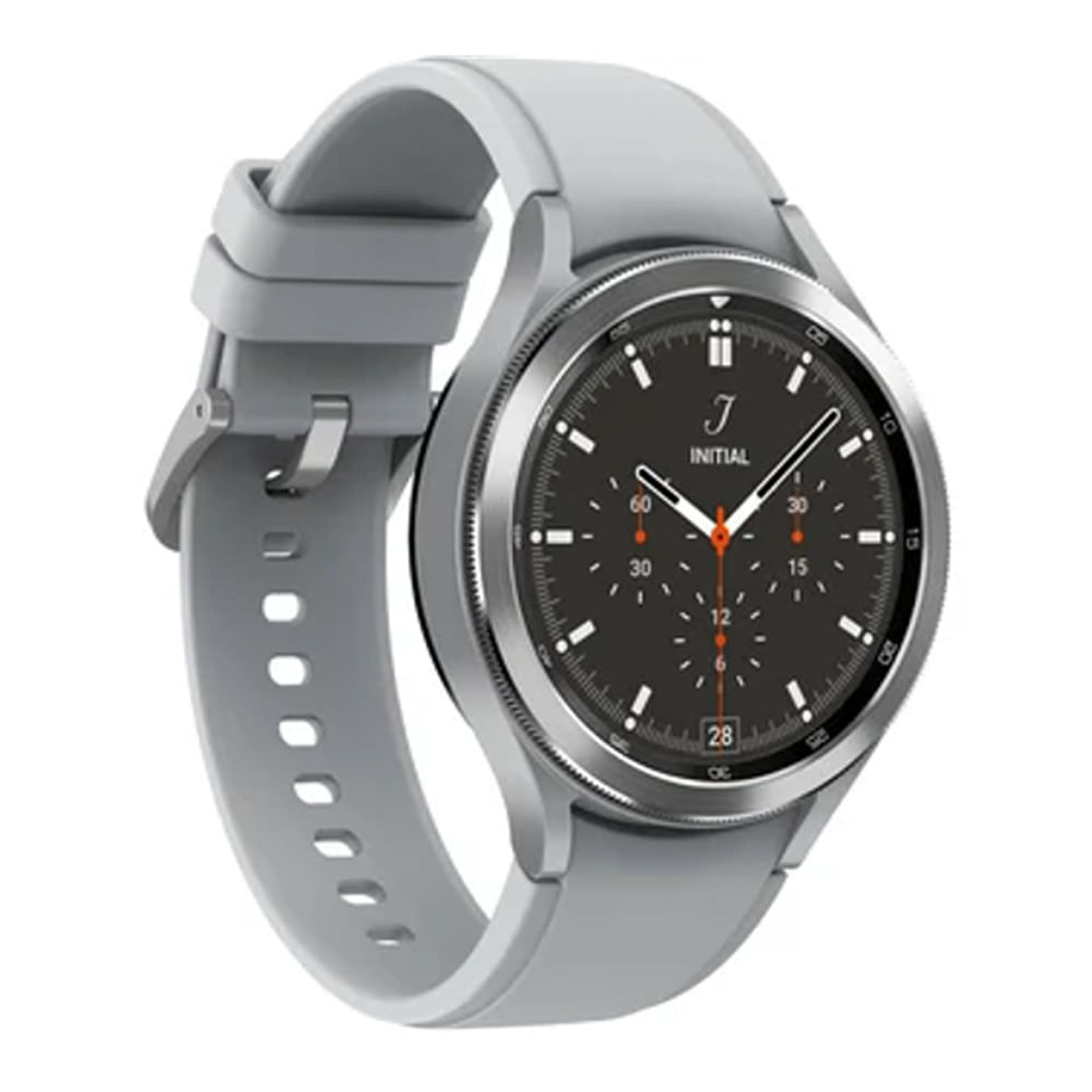 Smartwatch Samsung Galaxy Watch 4 Classic bluetooth, resistente al agua,  máx 40 horas, modos deportivos, 46mm, plateado - Shopstar
