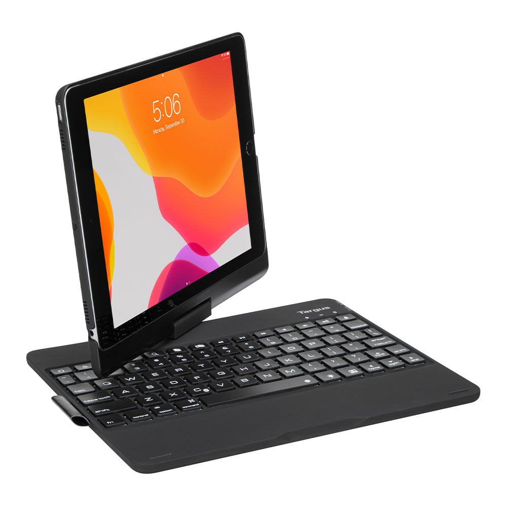 Estuche para tablet Targus Versatype con teclado, compatible iPad de 10.2"" y 10.5?, negro