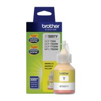 Botella de tinta Brother BT5001Y amarillo rinde 5000 páginas