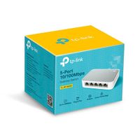 Switch Conmutador Tp Link ethernet, 5 Puertos gigabits 10/100 mbps