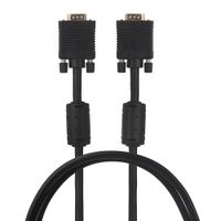 Cable monitor Radioshack SVGA, Hd15 macho a Hd15 macho, 1.8 metros, negro