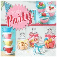 Servilletas AHA 33x33cm Cadenetas Fiestas