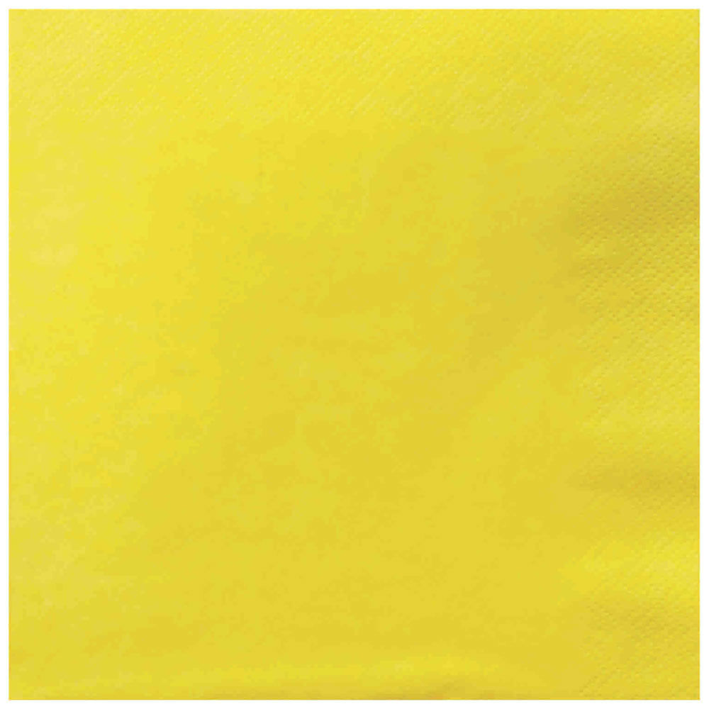Servilletas de Papel ARTI Amarillo 3 Pliegues Paquete 20un
