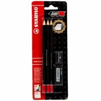 Set STABILO Lápices + Tajador + Borrador