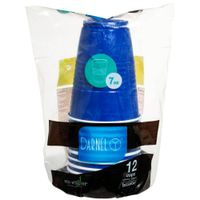 Vaso DARNEL Azul Vivo 7 Oz Paquete 12un
