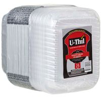 Envase de Aluminio con Tapa Domo U-THIL 430ml Paquete 25un