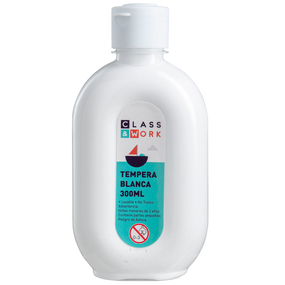 Témpera Blanca CLASS&WORK KR971884 300ml