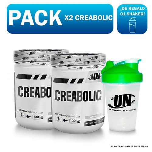 pack-creatina-universe-nutrition-creabolic-500gr-x2--shaker-selltech-peru