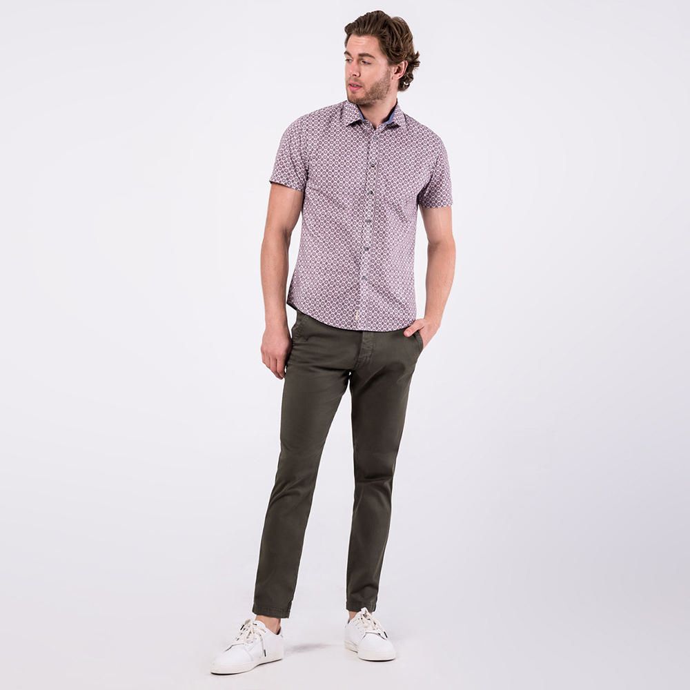 Pantalón Twill Paul Hombre Verde Militar