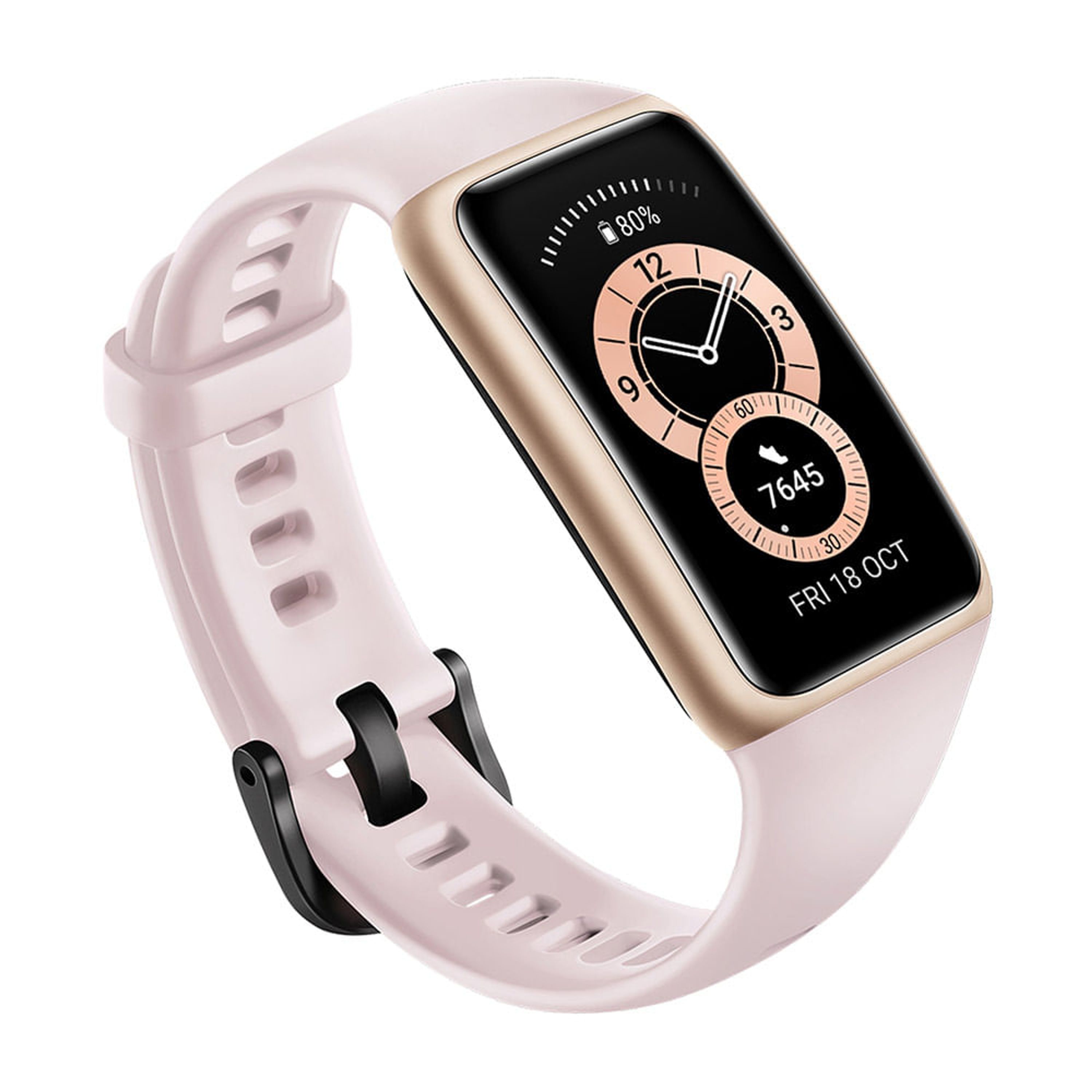 Smartwatch Huawei Fara Band 6 resistente al agua, máx. 14 días, 96 modos  deportivos, 1.47\
